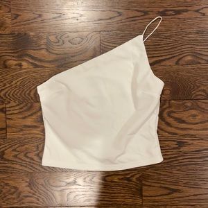 one shoulder top